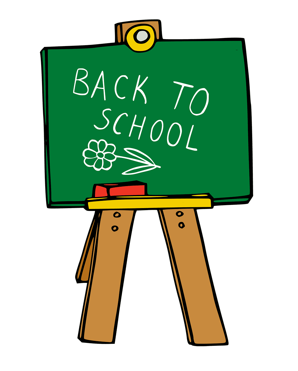 Back to school schools image clipart