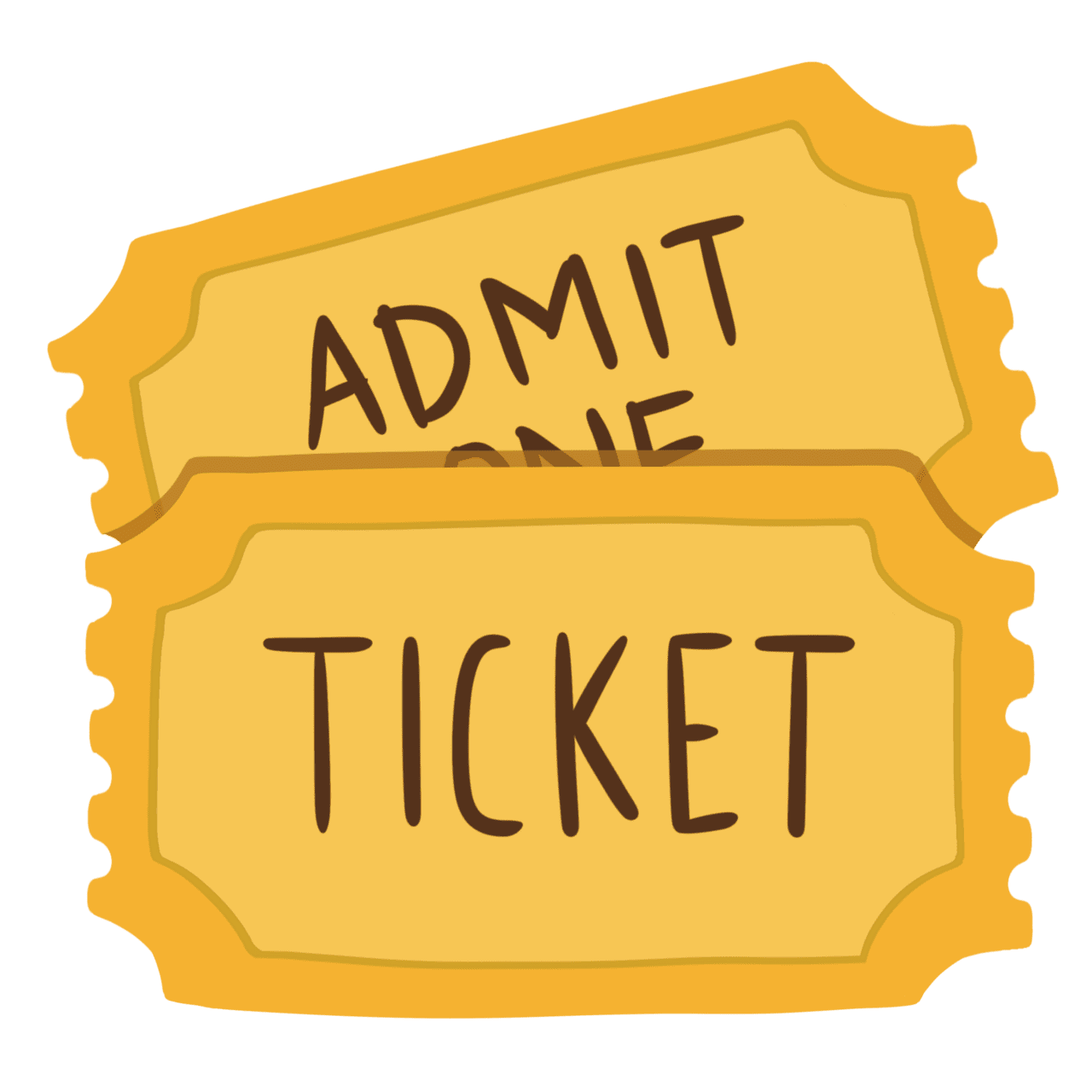 Ticket clipart vector