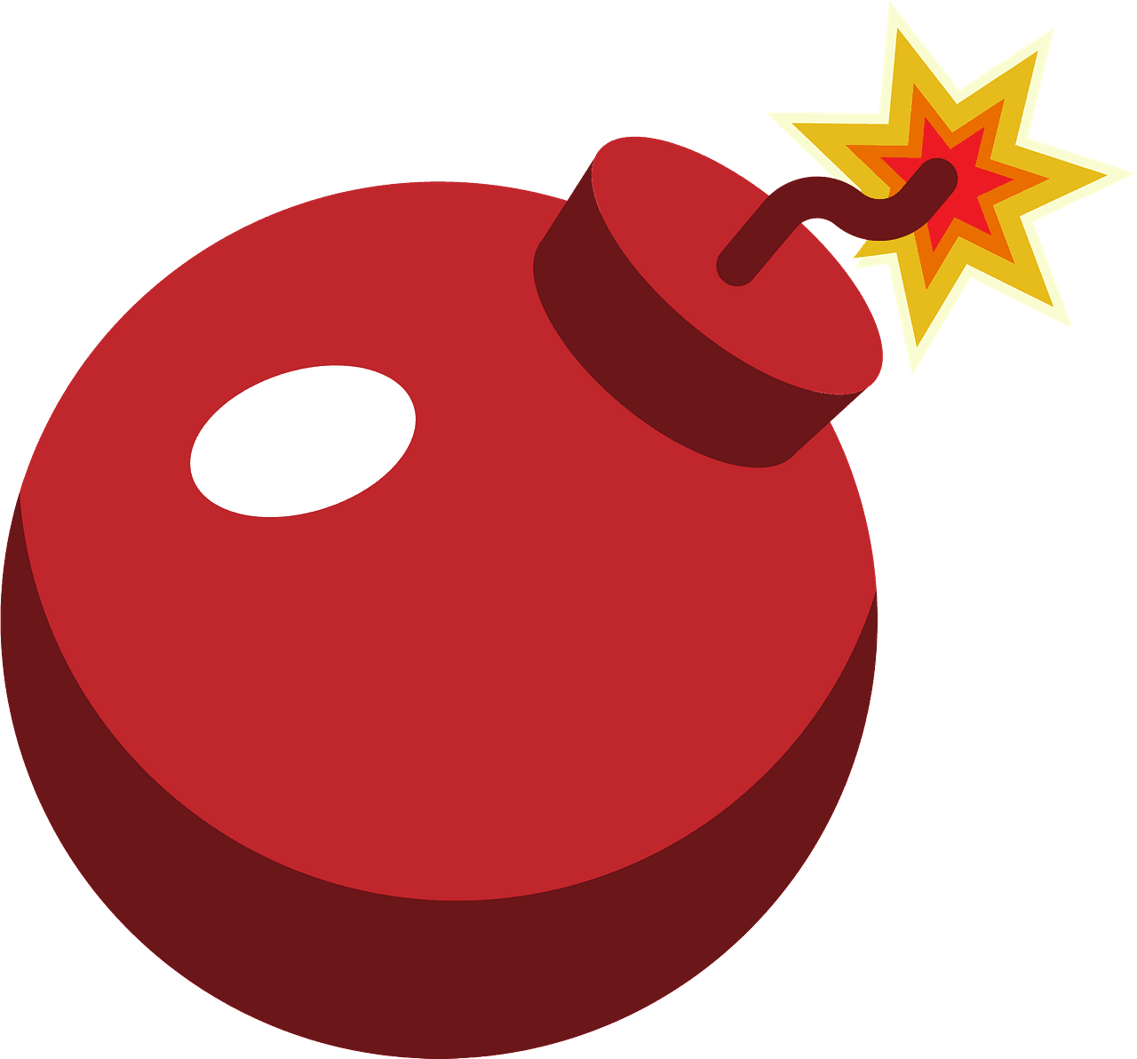 Bomb vector clipart images 3