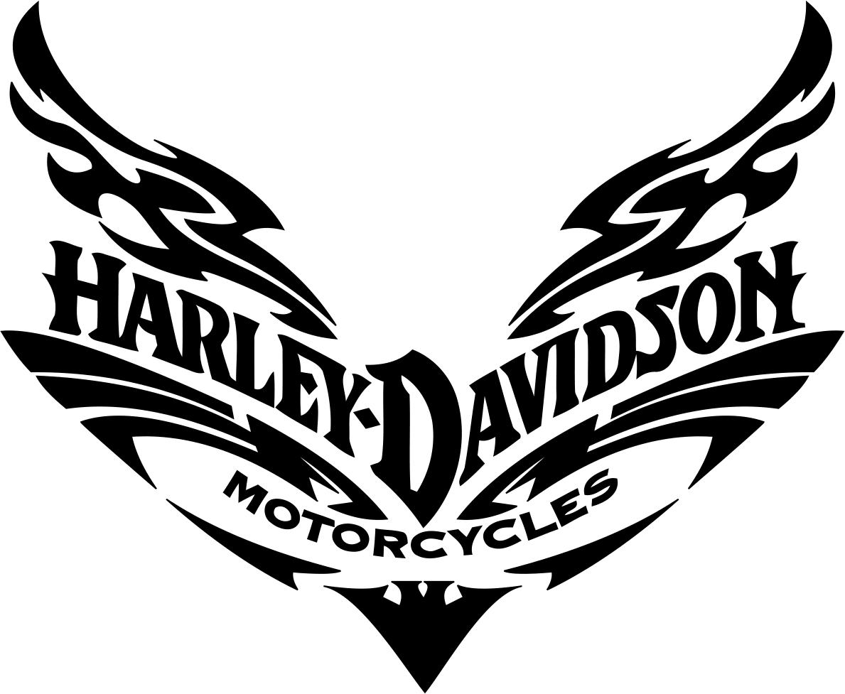 Motorcycle stencil clipart logo