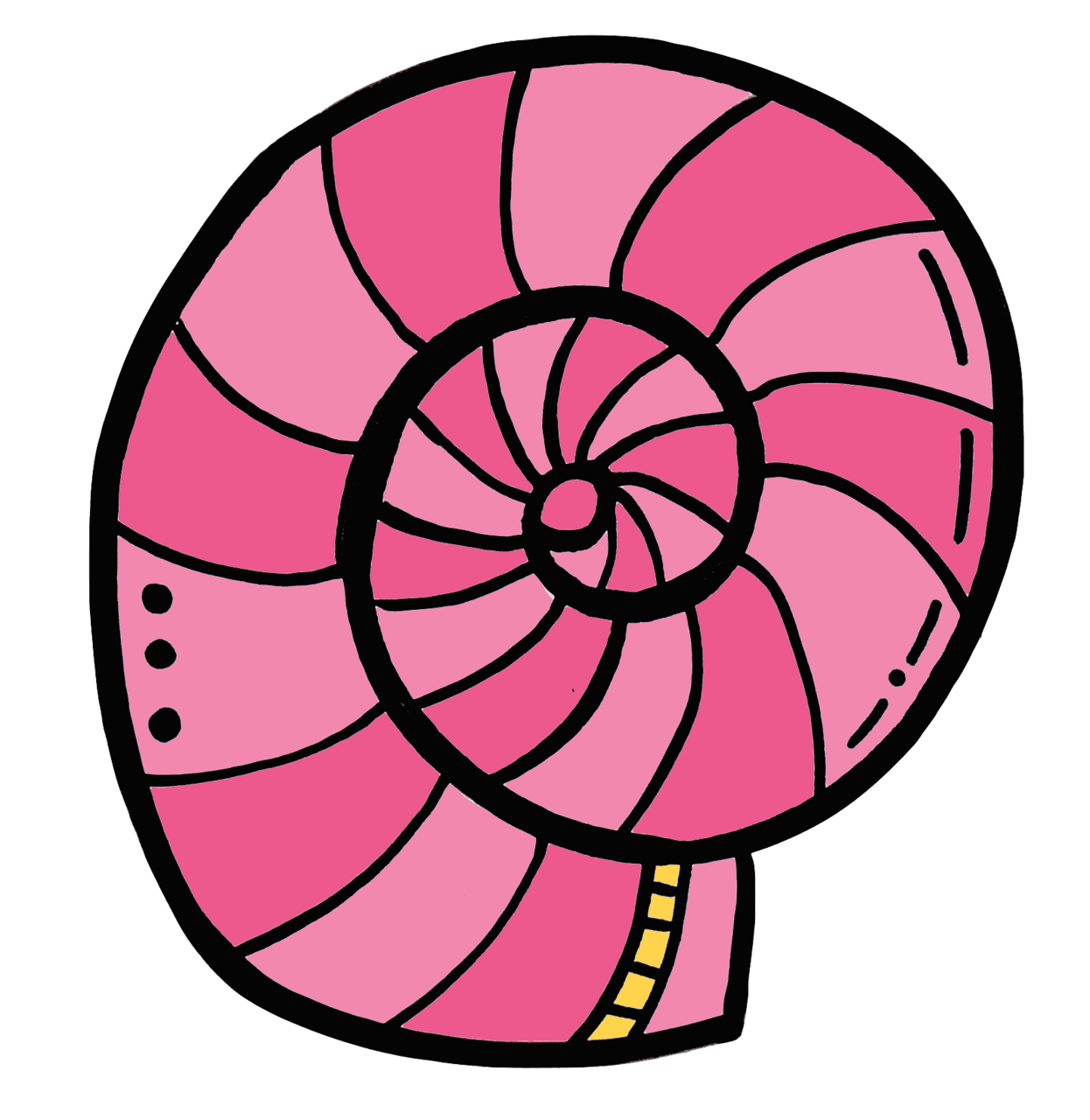 Snail pin page clipart clip art