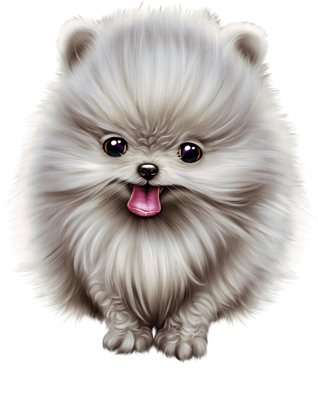 Puppy pin page clipart background