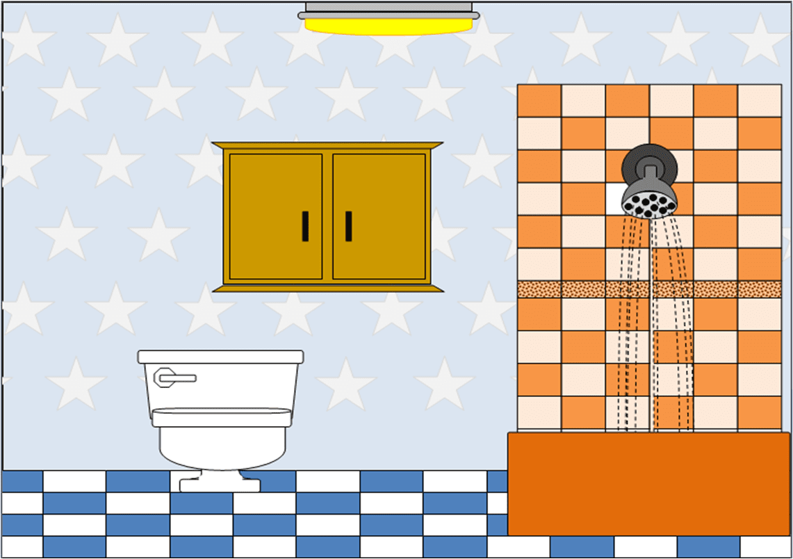 Bathroom clipart logo