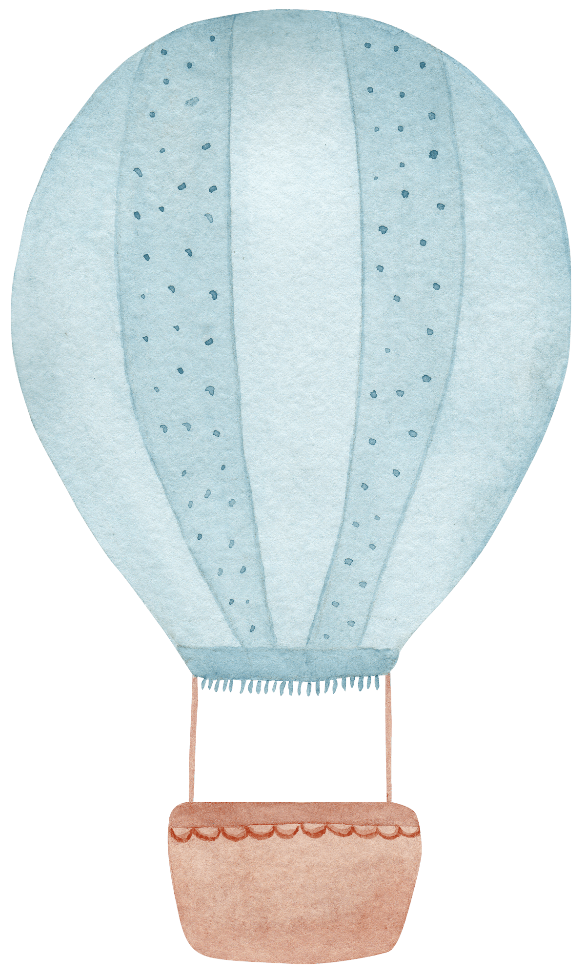 Hot air balloon page clipart clip art