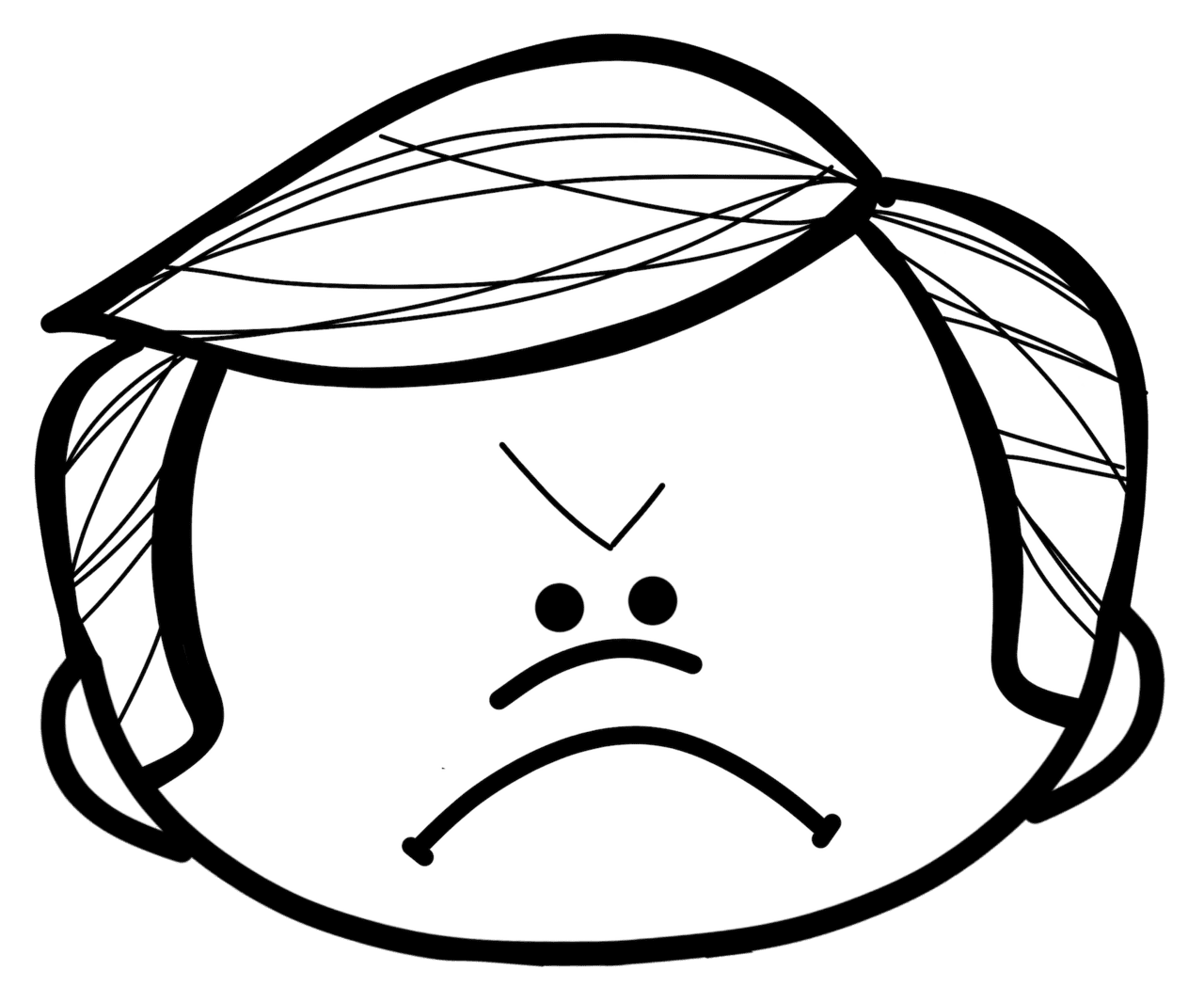 Sad pin page clipart clip art 2