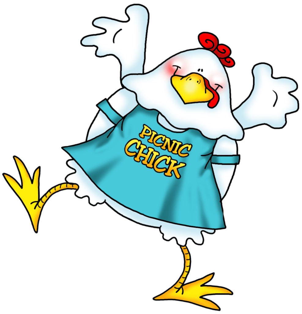 Chick bbq clipart background