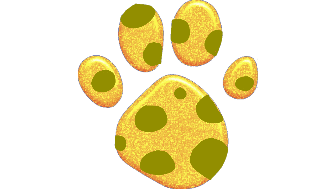 Paw print spongebob handprint update clipart transparent