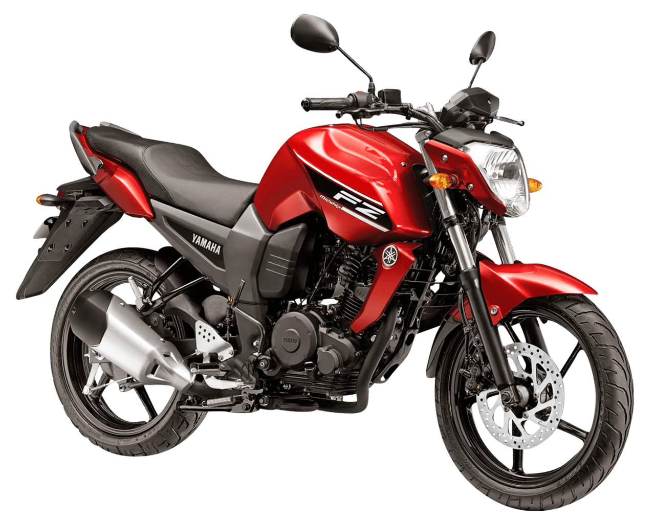 Motorcycle yamaha fzs image for clipart