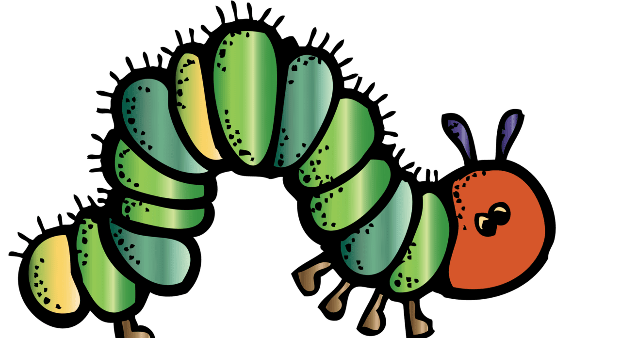 Caterpillar melonheadz colored clipart clip art