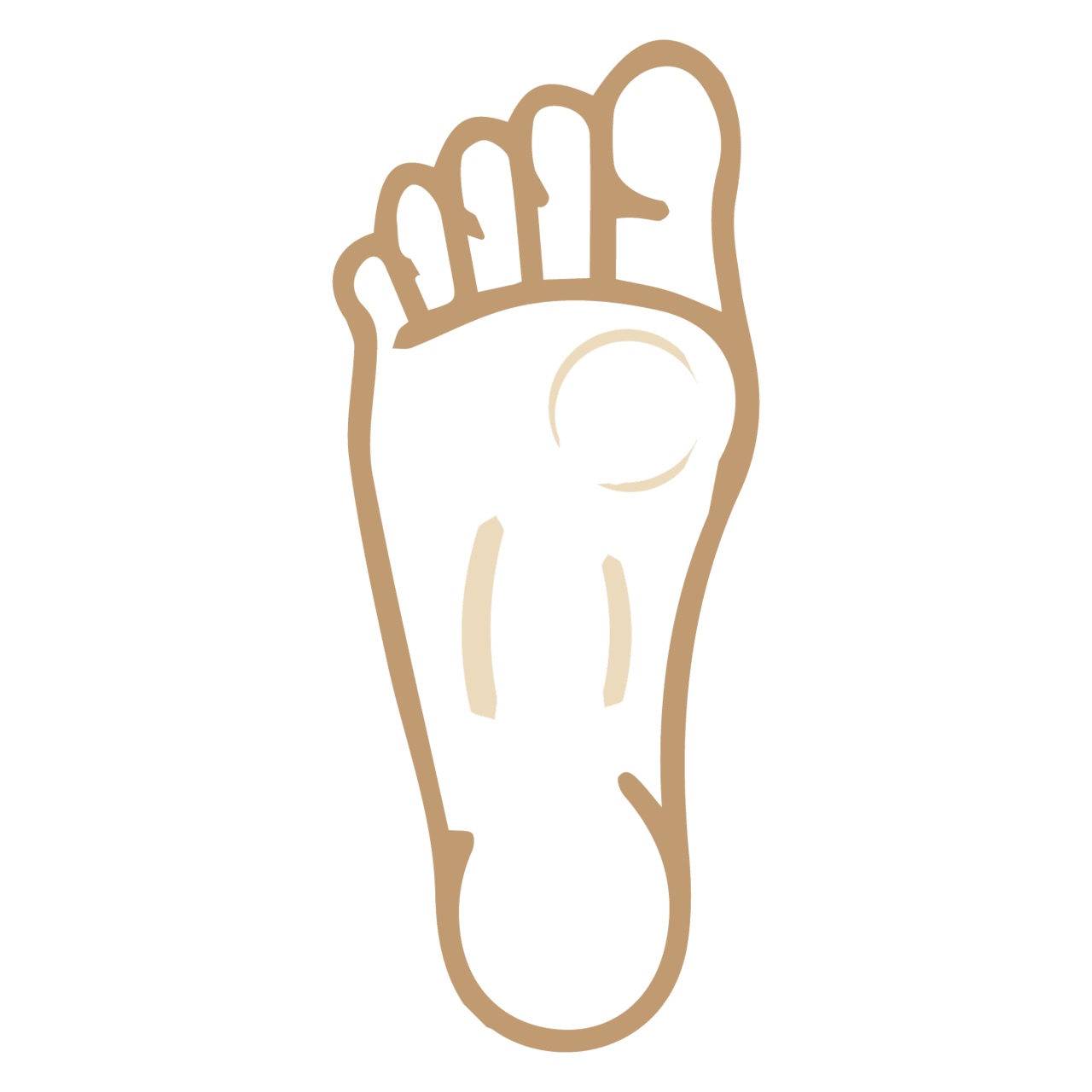 Foot reflexology muscle and therapy acupuncture clipart vector