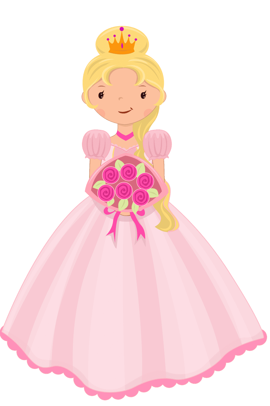 Princess pin page clipart picture 2