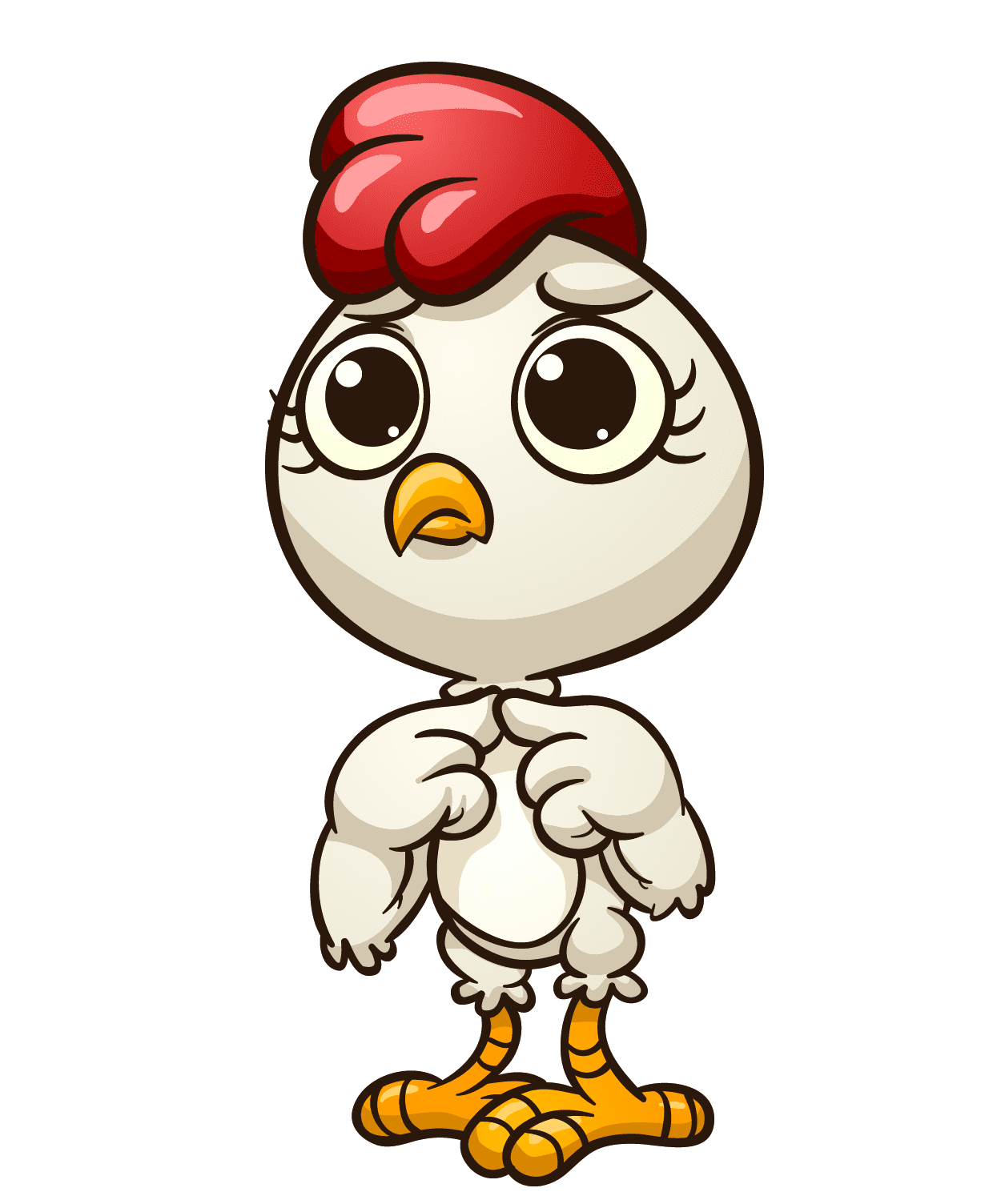 Rooster pin page clipart transparent 2