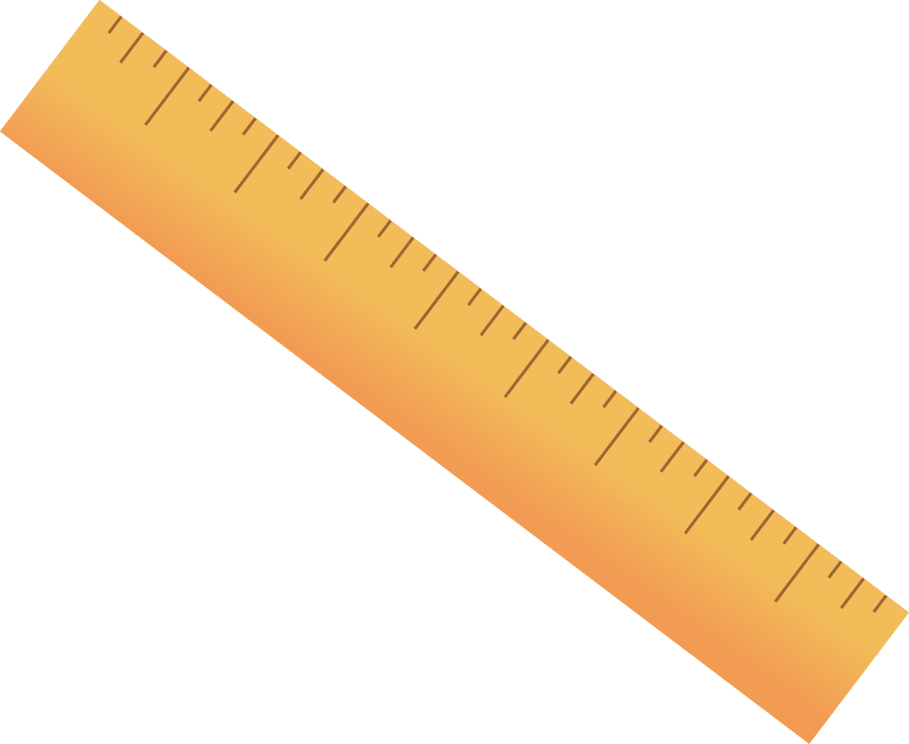 Ruler image size clipart