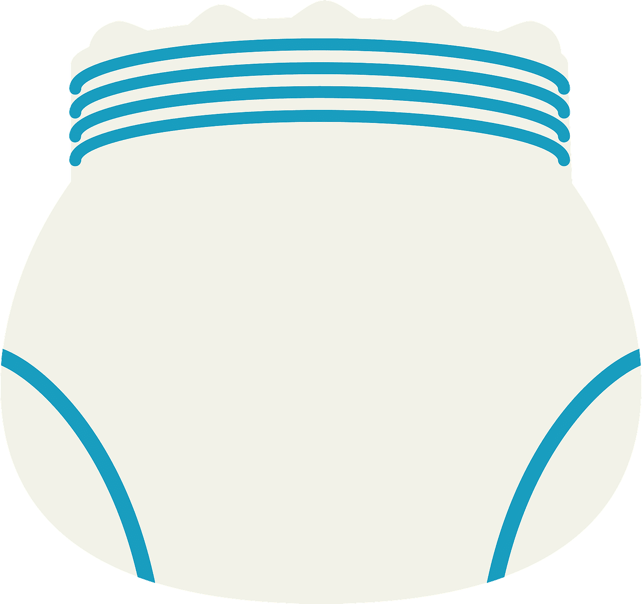 Diaper vector clipart images 2