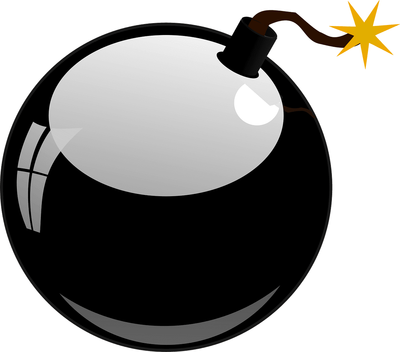 Bomb vector clipart images 2