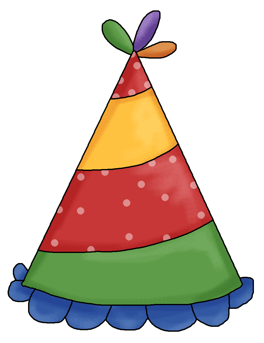 Party hat page clipart photo