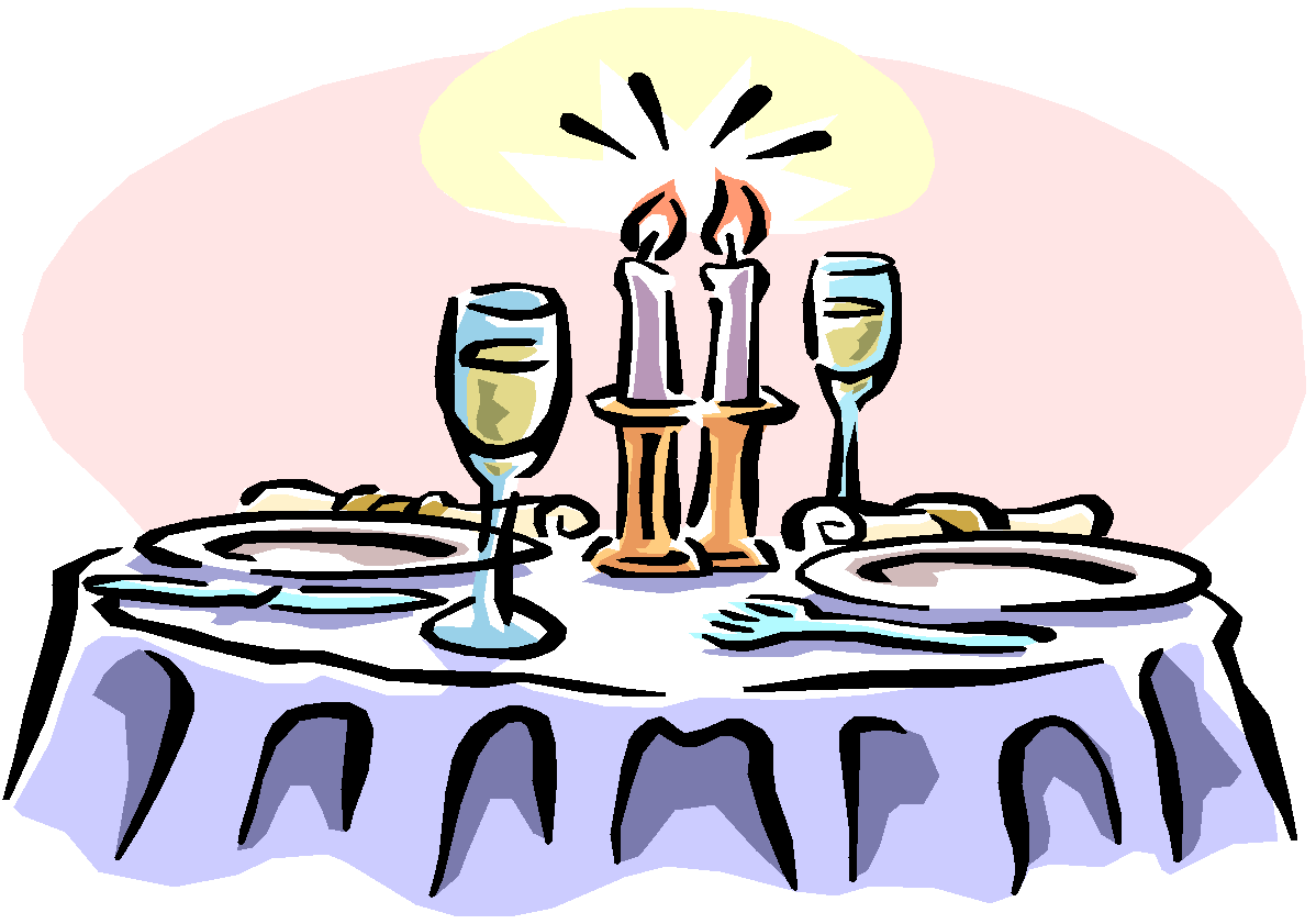 Clipart dinner party photo