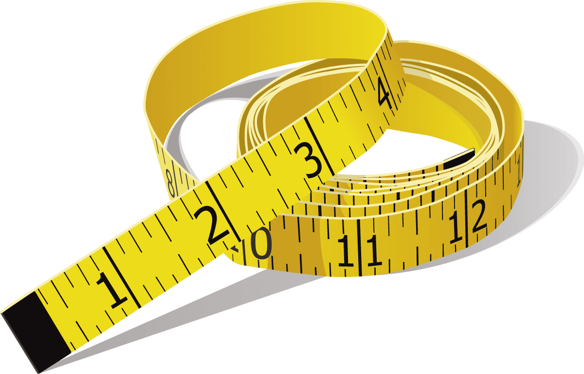 Ruler measure tape clipart picture