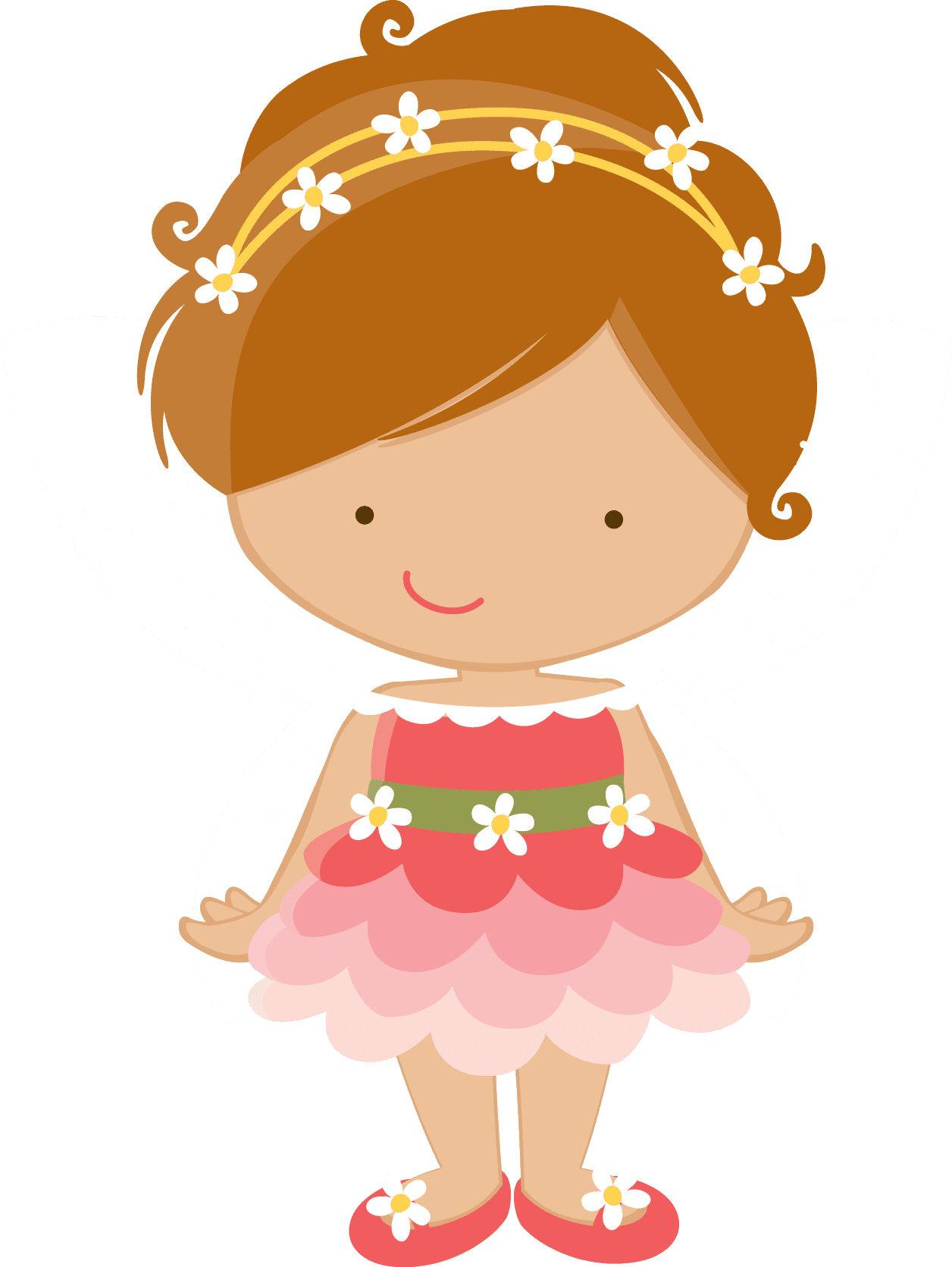 Zwd fairy fada jardim encantado clipart image