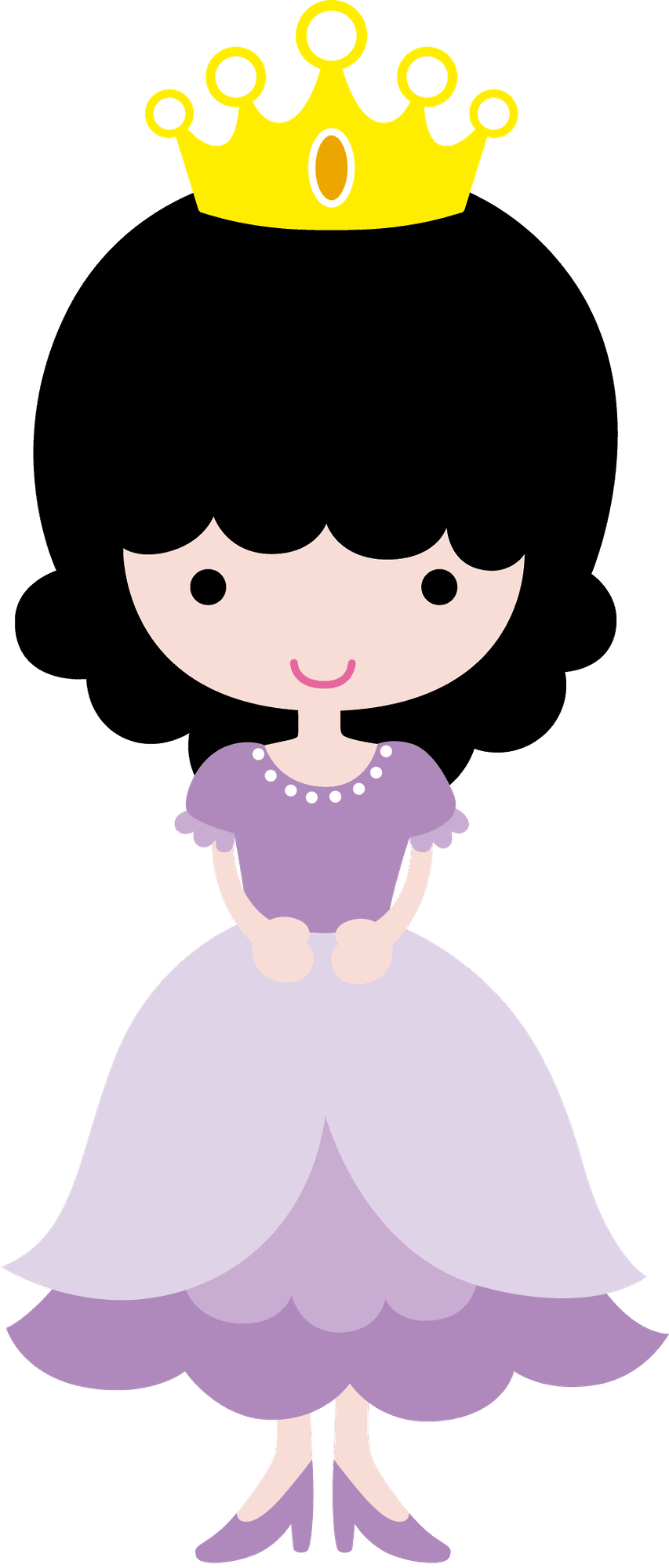 Princess pin page clipart logo 3