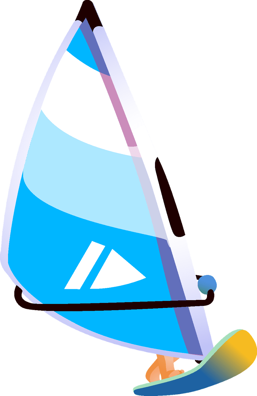 Sailboat pin page clipart background 3