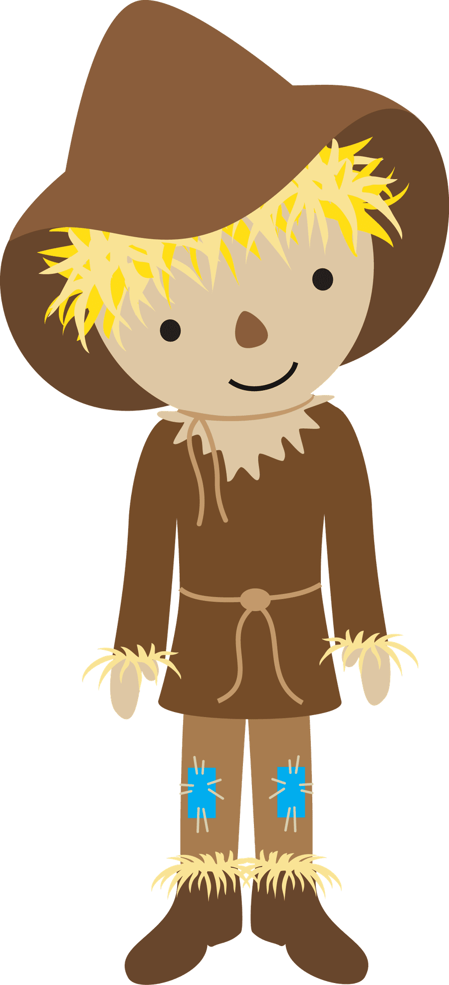 Scarecrow pin page clipart logo