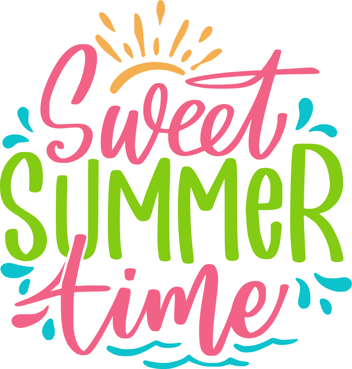 Summertime summer sweet time by dapiyupi clipart free