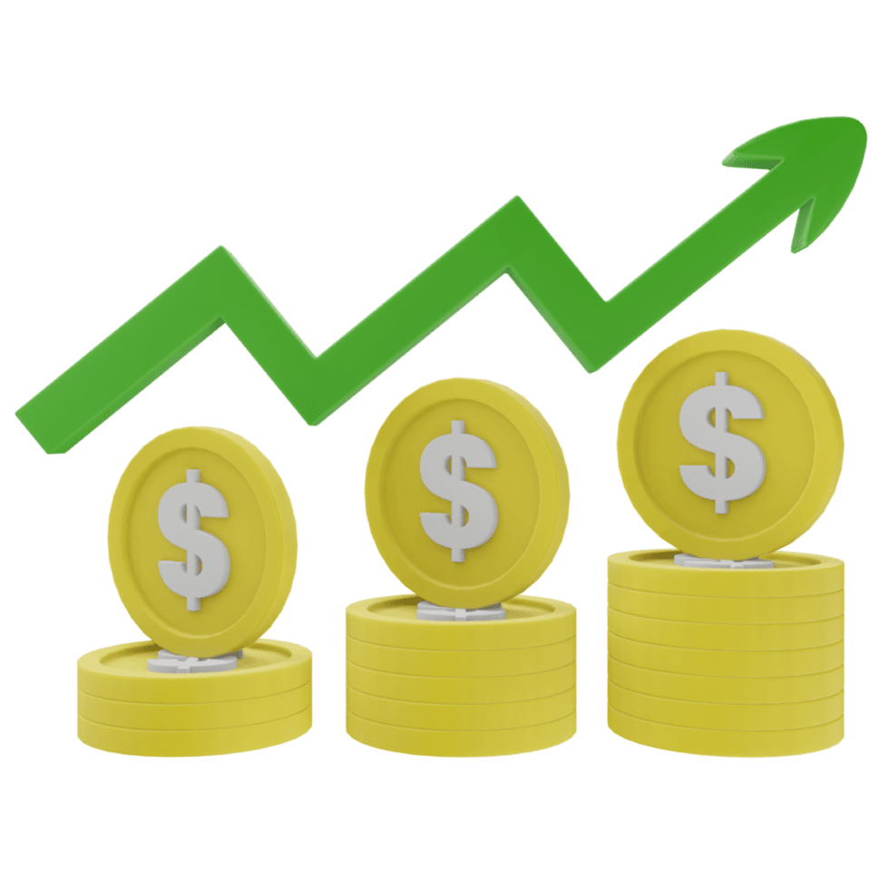 Dollar sign investment clipart background