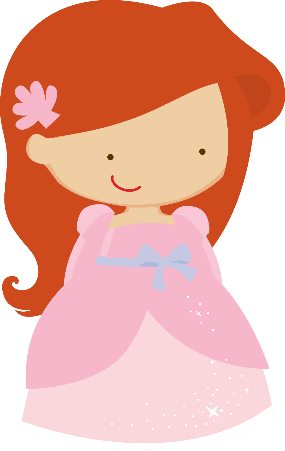 Princess pin page clipart image