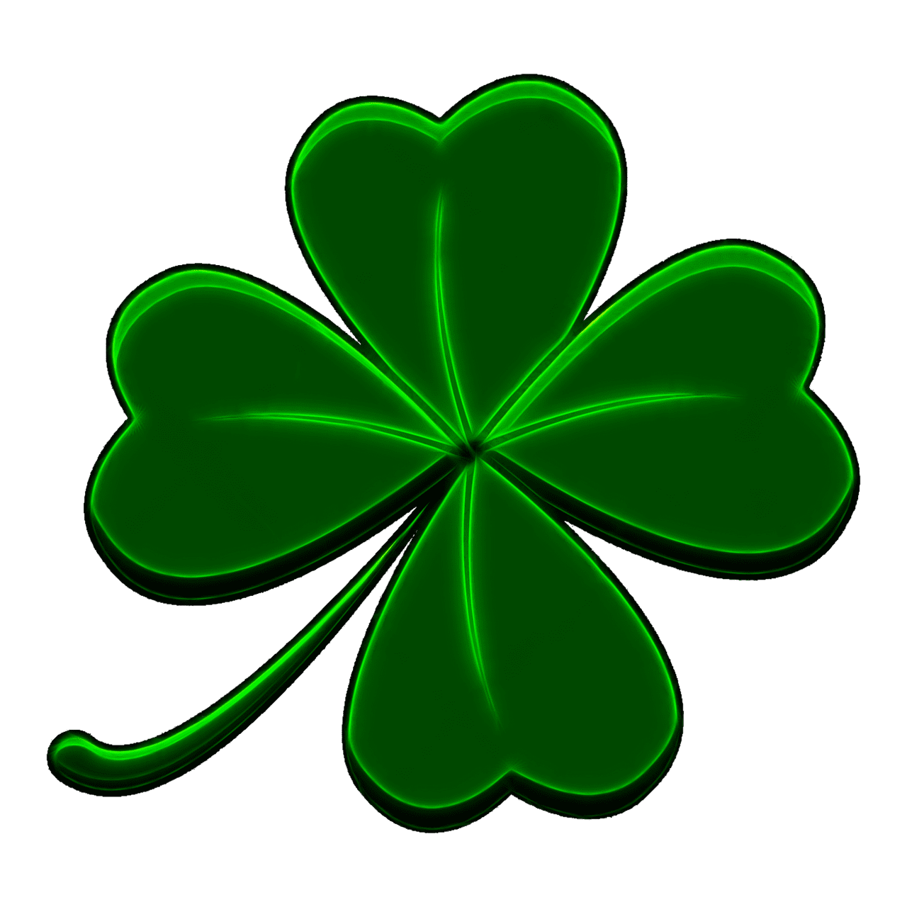 Clover pin page clipart logo