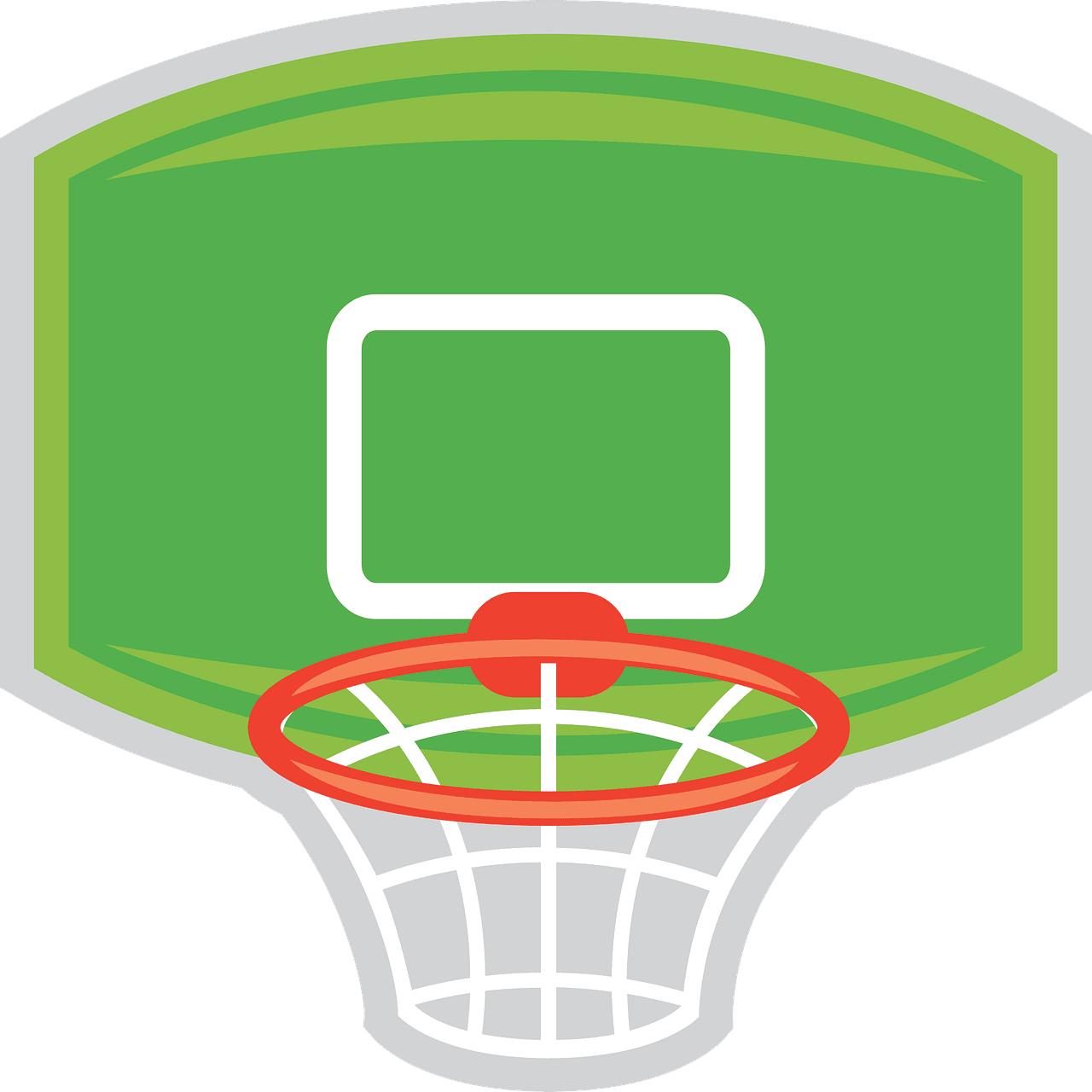 Basketball hoop rim vector clipart images 5