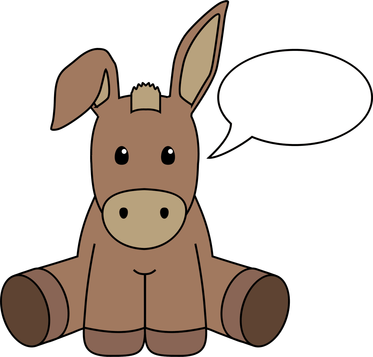 Help jazz up my donkey logo clipart