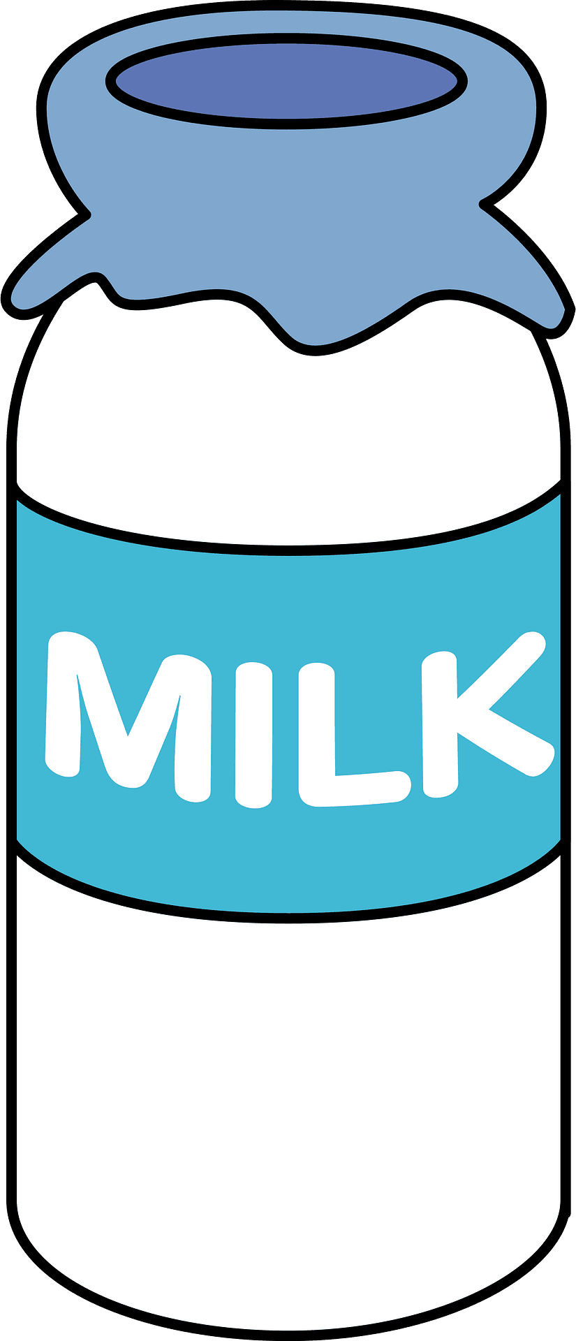 Milk drink vector clipart images 2