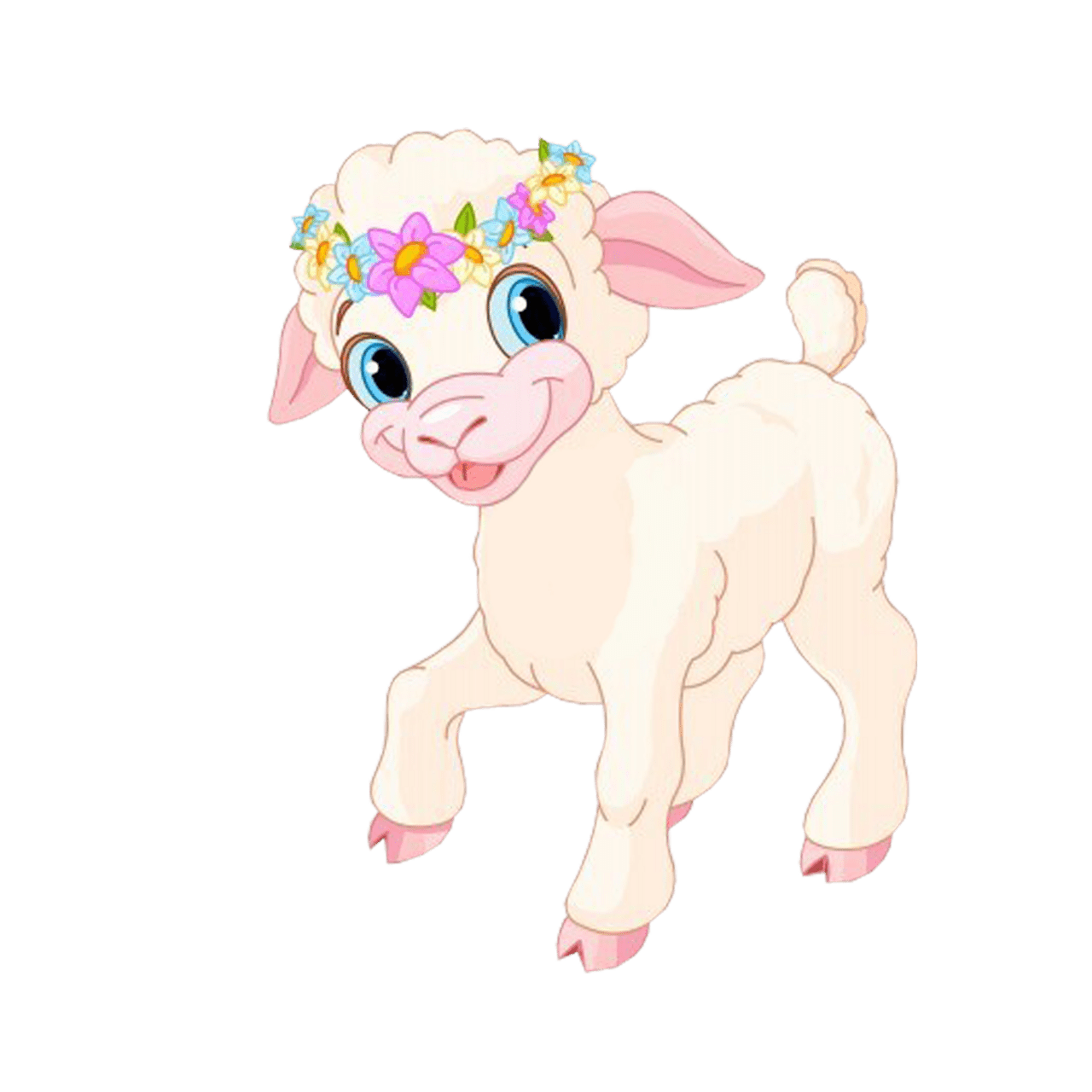 Lamb pin page clipart transparent 4