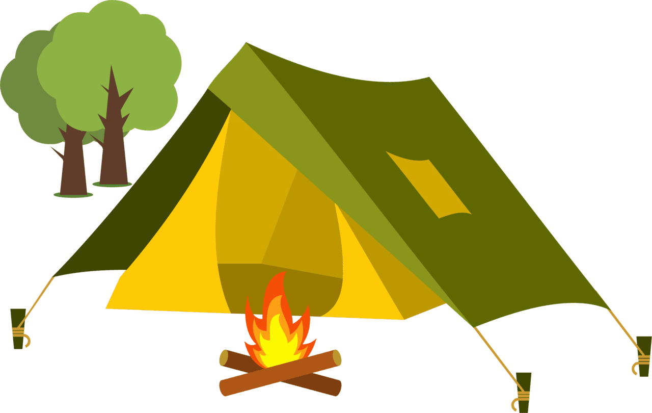 Tent cartoon camping clipart cartooncamping image