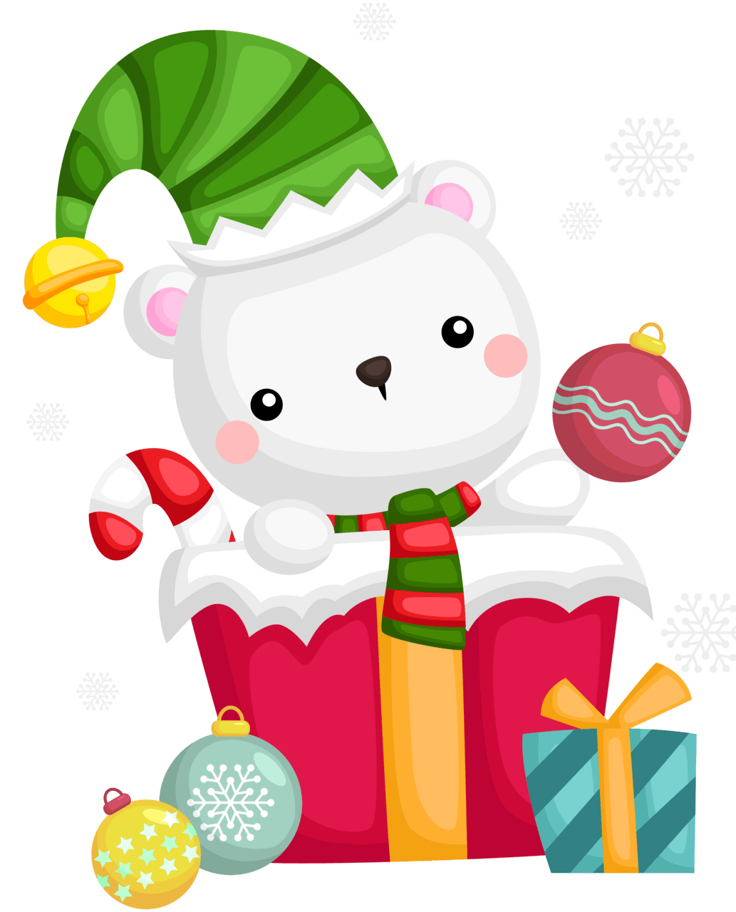 Polar bear clipart free 2