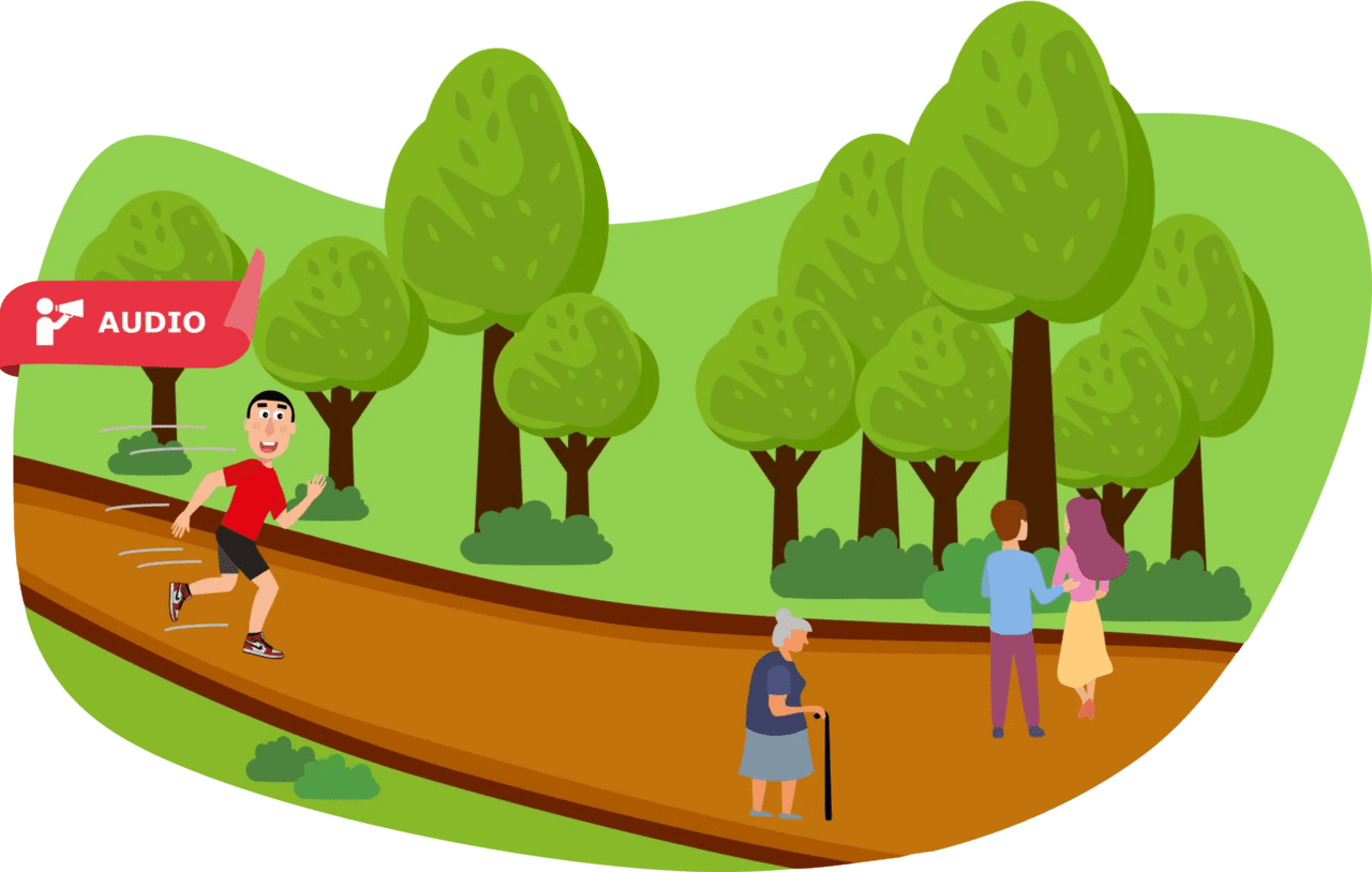 Ielts speaking part park and gardens clipart photo