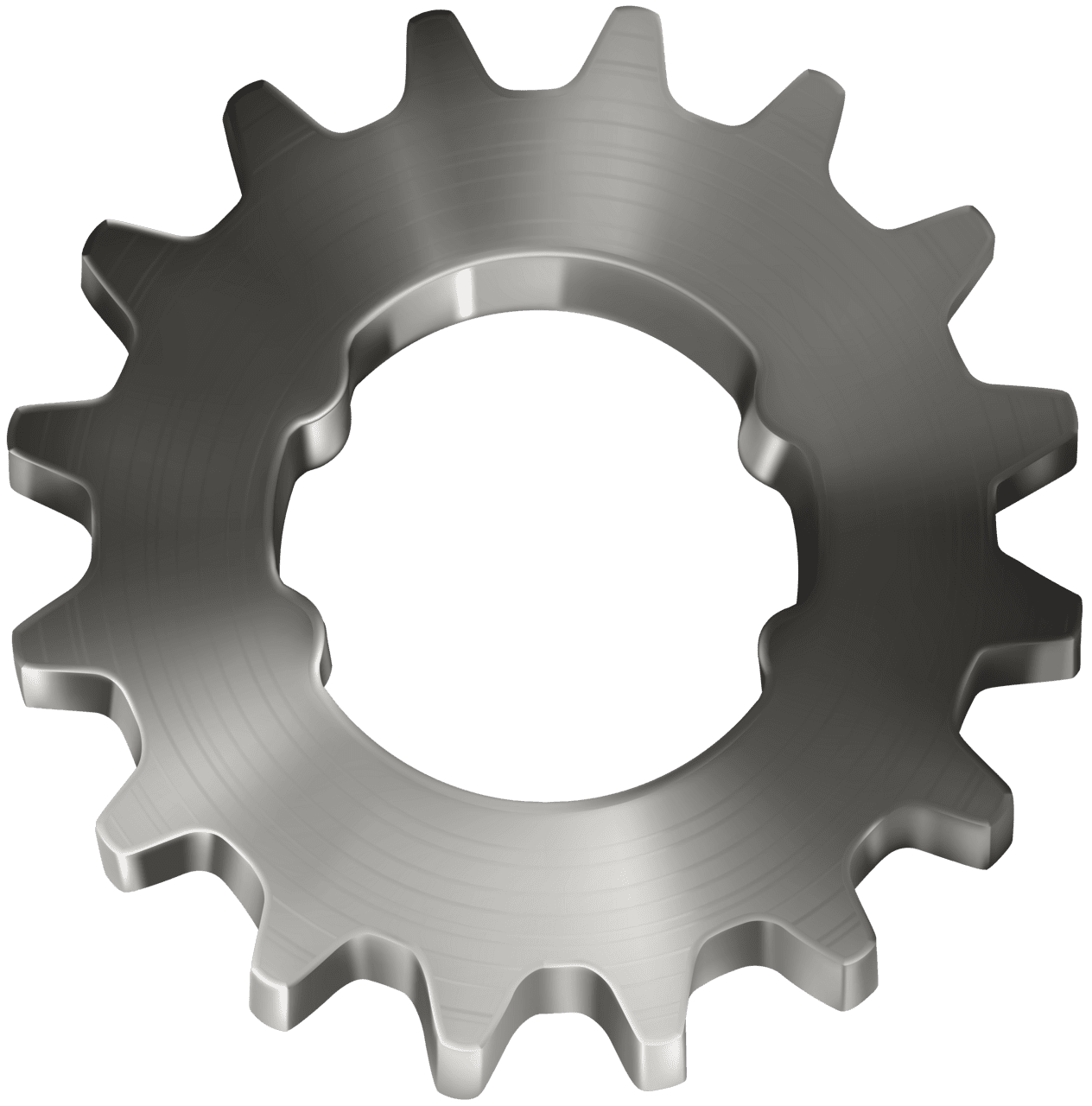 Gear machine silver clipart image