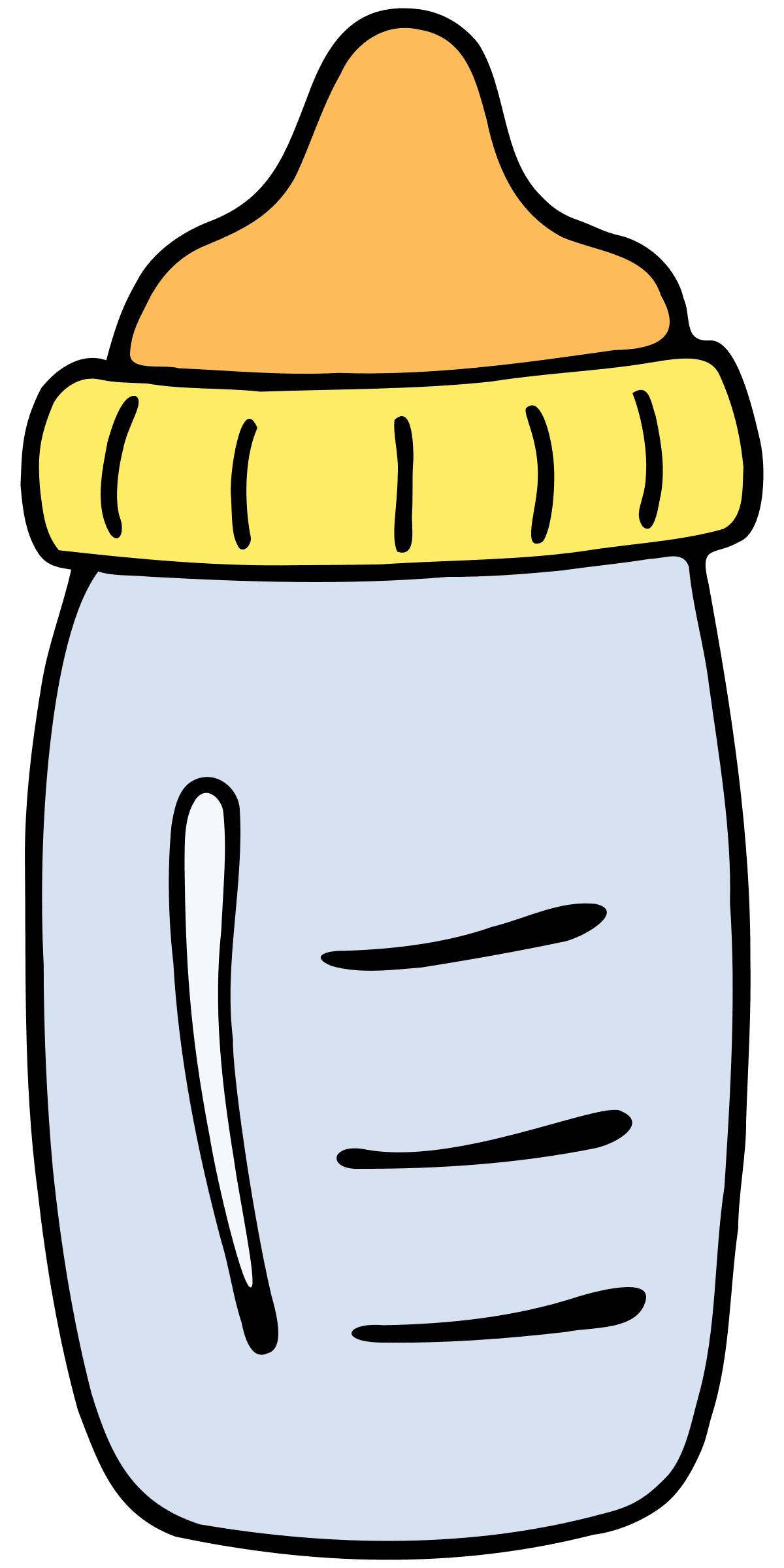 Milk biberon clipart photo