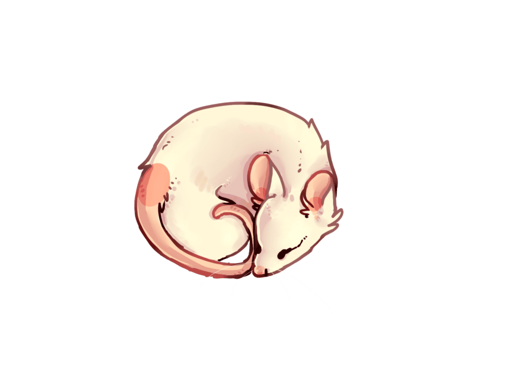 Rat sleeping mouse by grejka deviantart clipart logo