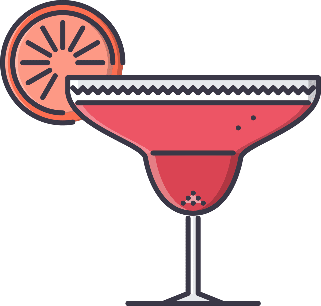 Kawaii margarita cute digital clipart image