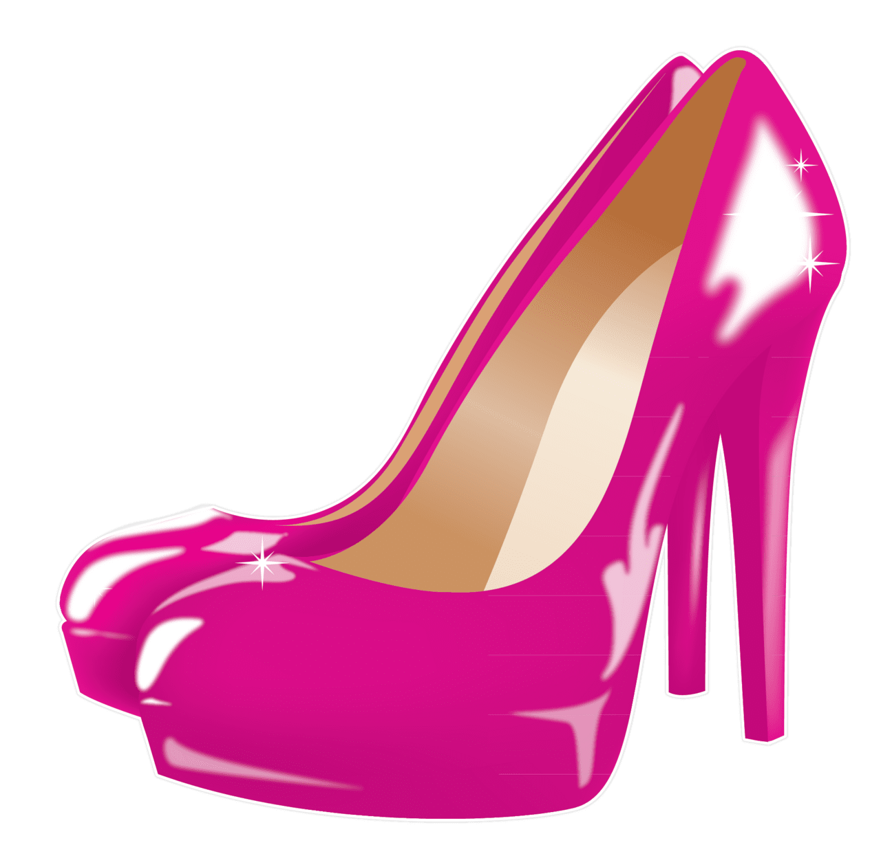 Shoe pin page clipart background 5