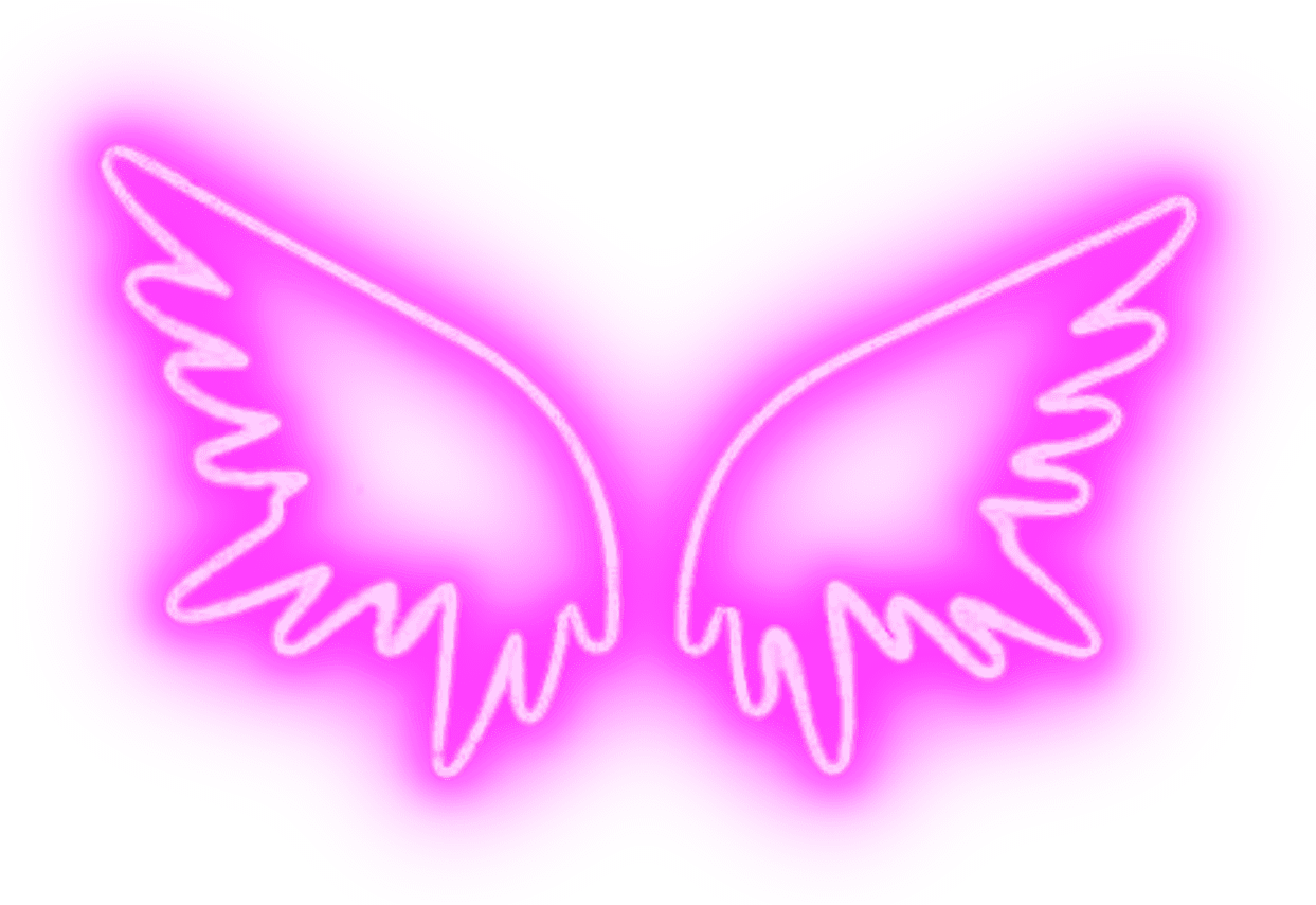 Angel wings pin page clipart clip art 3