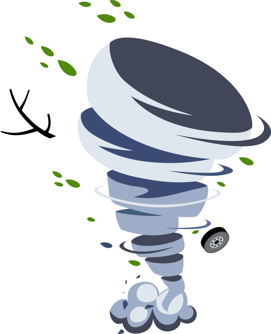 Tornado vector clipart images