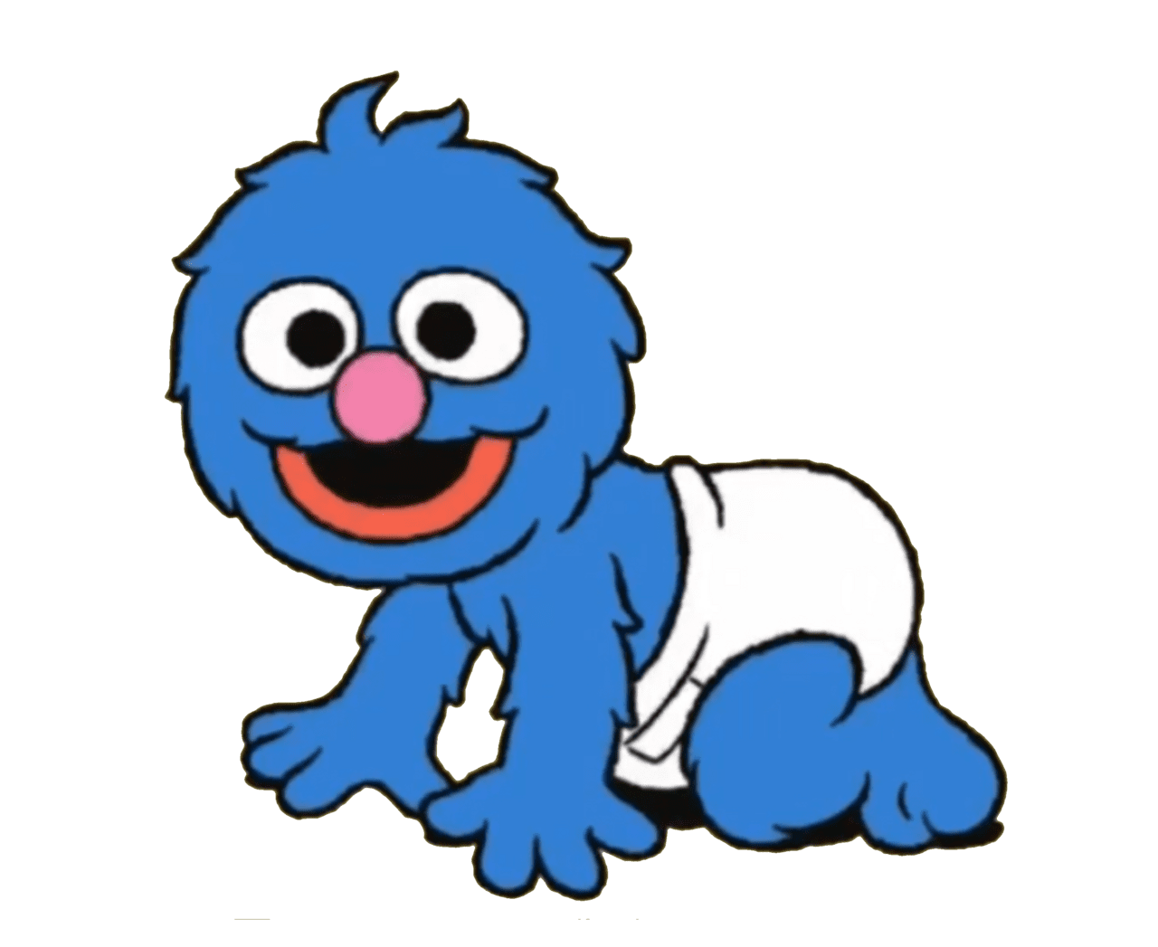 Cookie monster baby grover clipart by mcdnalds logo