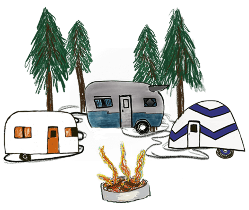 Camper thehamlet clipart photo