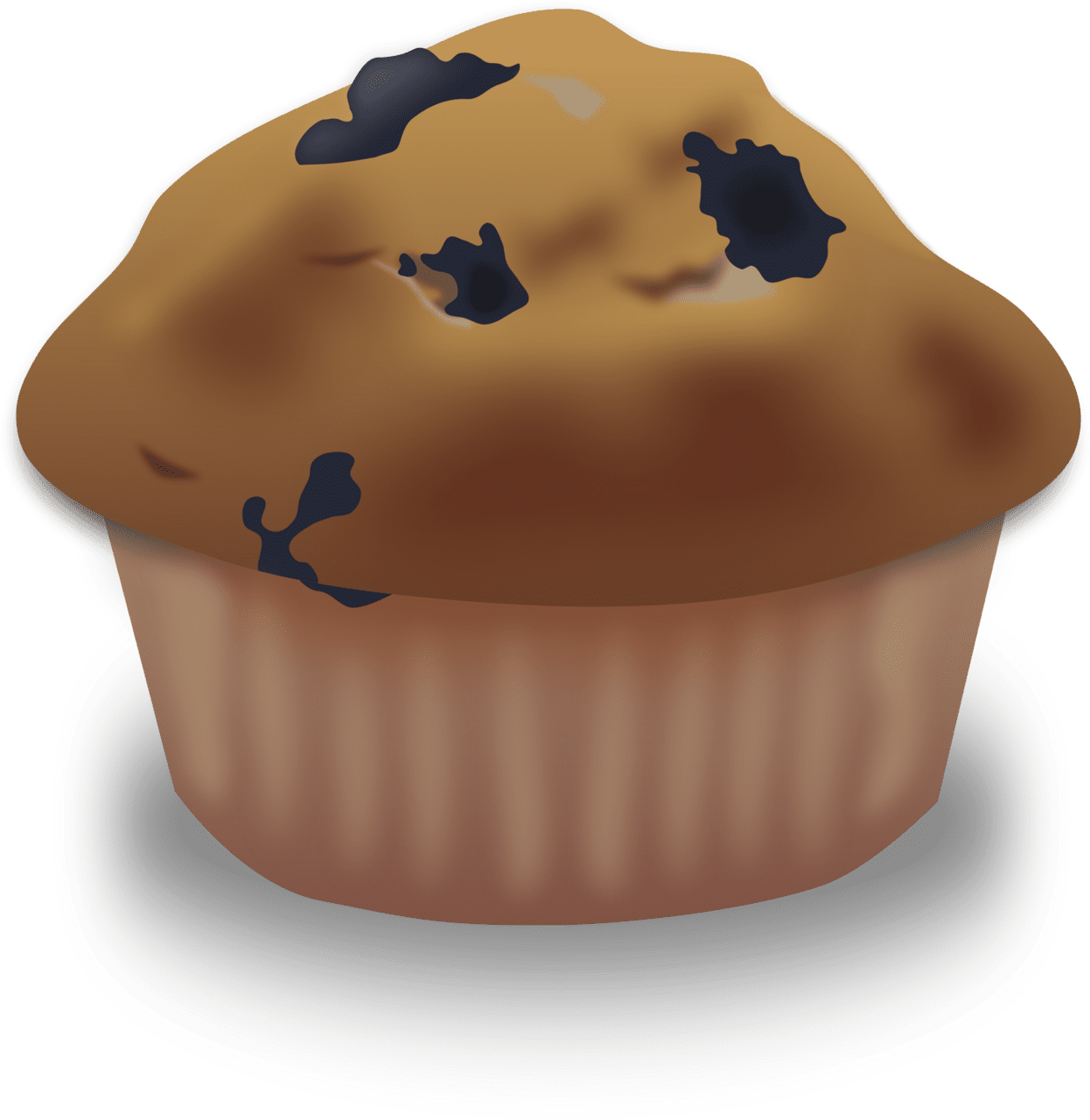 Muffin pin page clipart image