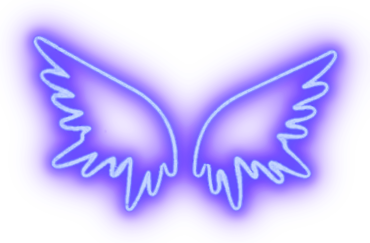 Wings pin page clipart vector 2
