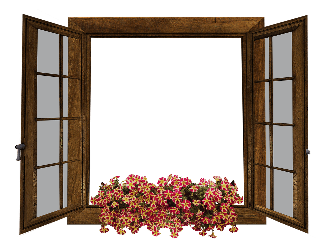 Window pin page clipart background