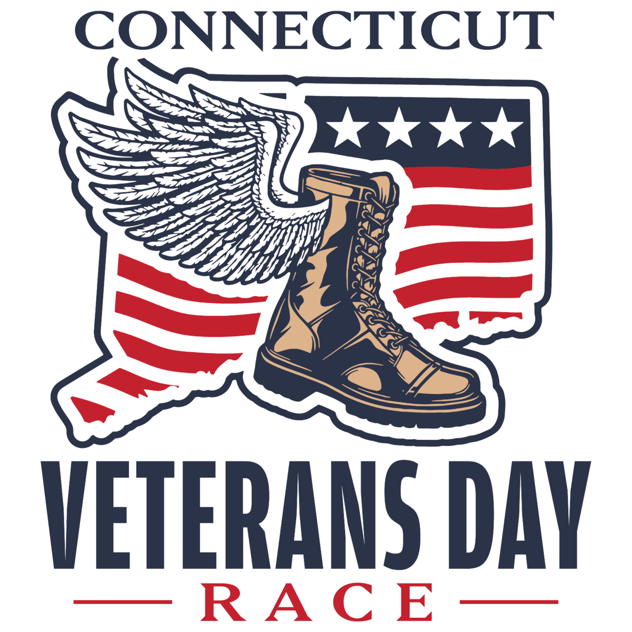 Ct veterans day race po box coventry clipart logo